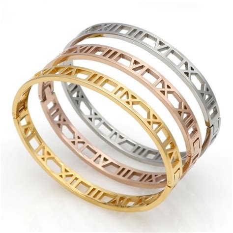 roman numeral bracelet cartier